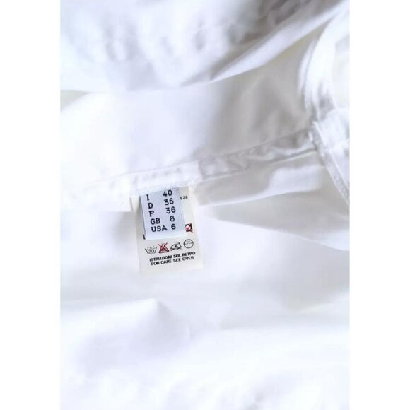 Jean Paul Gaultier Vintage Femme Chest Pocket Short Sleeve Top Size US 6 - Picture 8 of 8